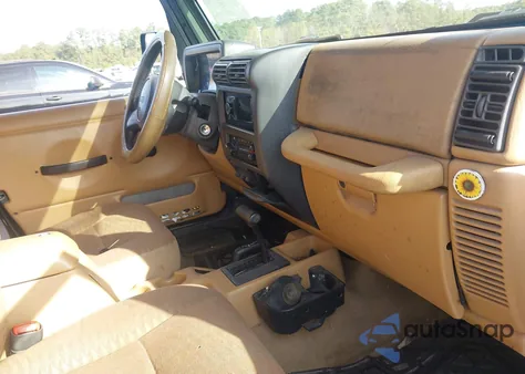 1998 Jeep Wrangler Sport из США, поврежденный, VIN 1J4FY19S5WP702547